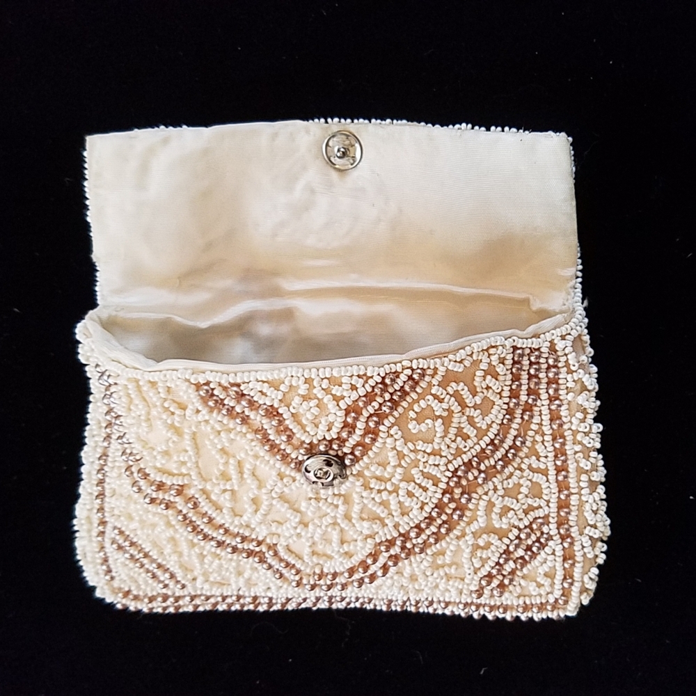 Antique beaded bag